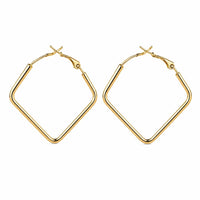 No Whining Designing - Women's Skinny Rectangle Earrings