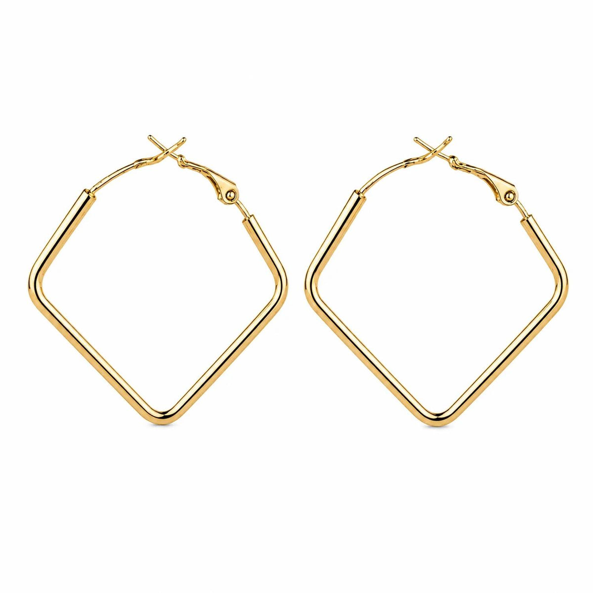 No Whining Designing - Women's Skinny Rectangle Earrings