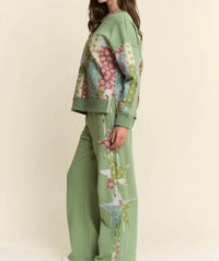J.Nna - Patchwork Color Block Bottoms