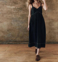 The Great. - Reyes Dress With Studs