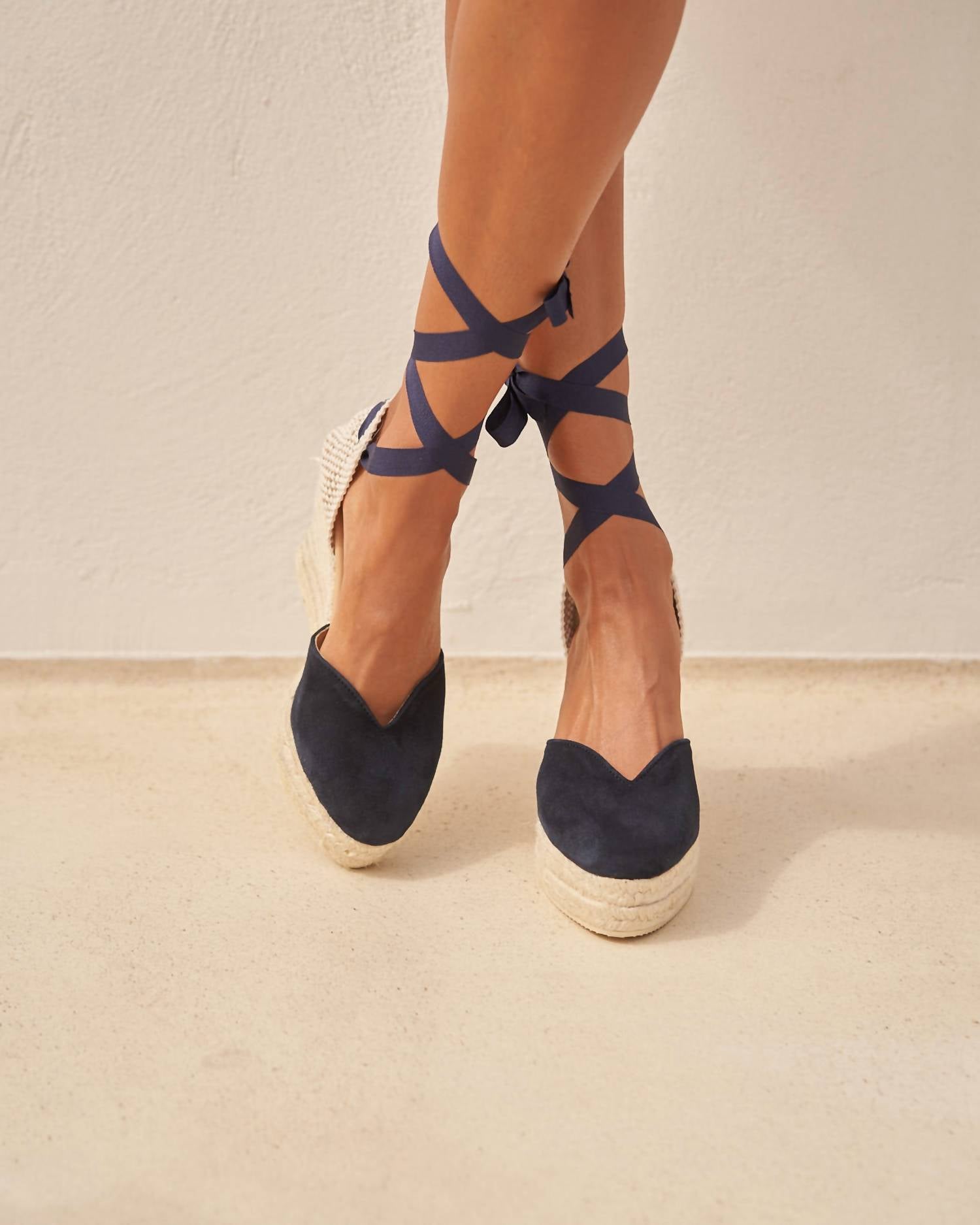 Manebi - Women's Heart Shaped Espadrilles