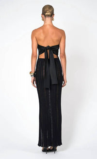 Nonchalant Label - Xena Strapless Leather Top