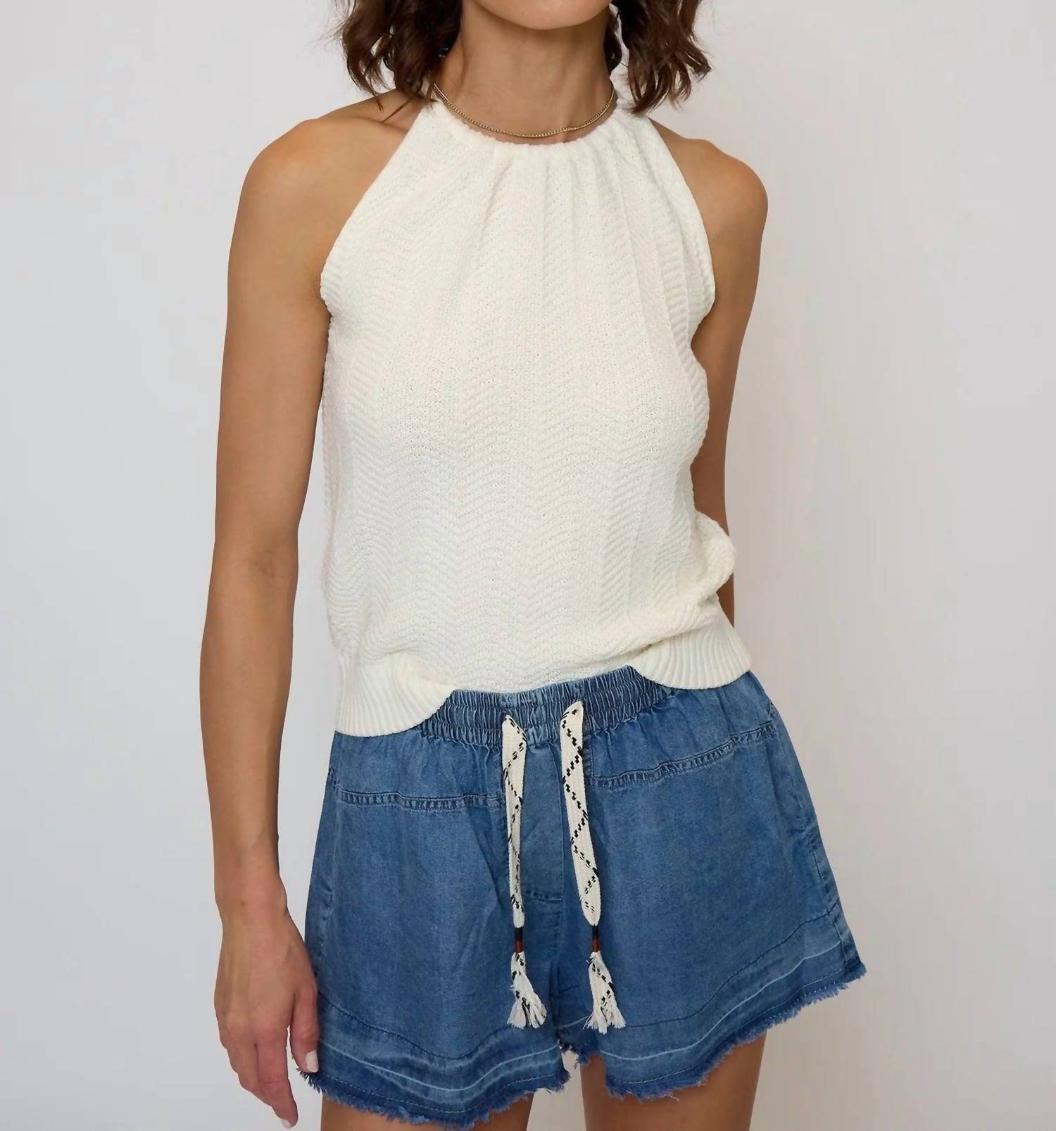 Central Park West - Daphne Halter Neck Top