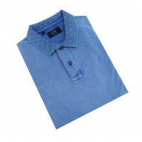 Eight X - Jacquard Polo With Double Sided Print Collar