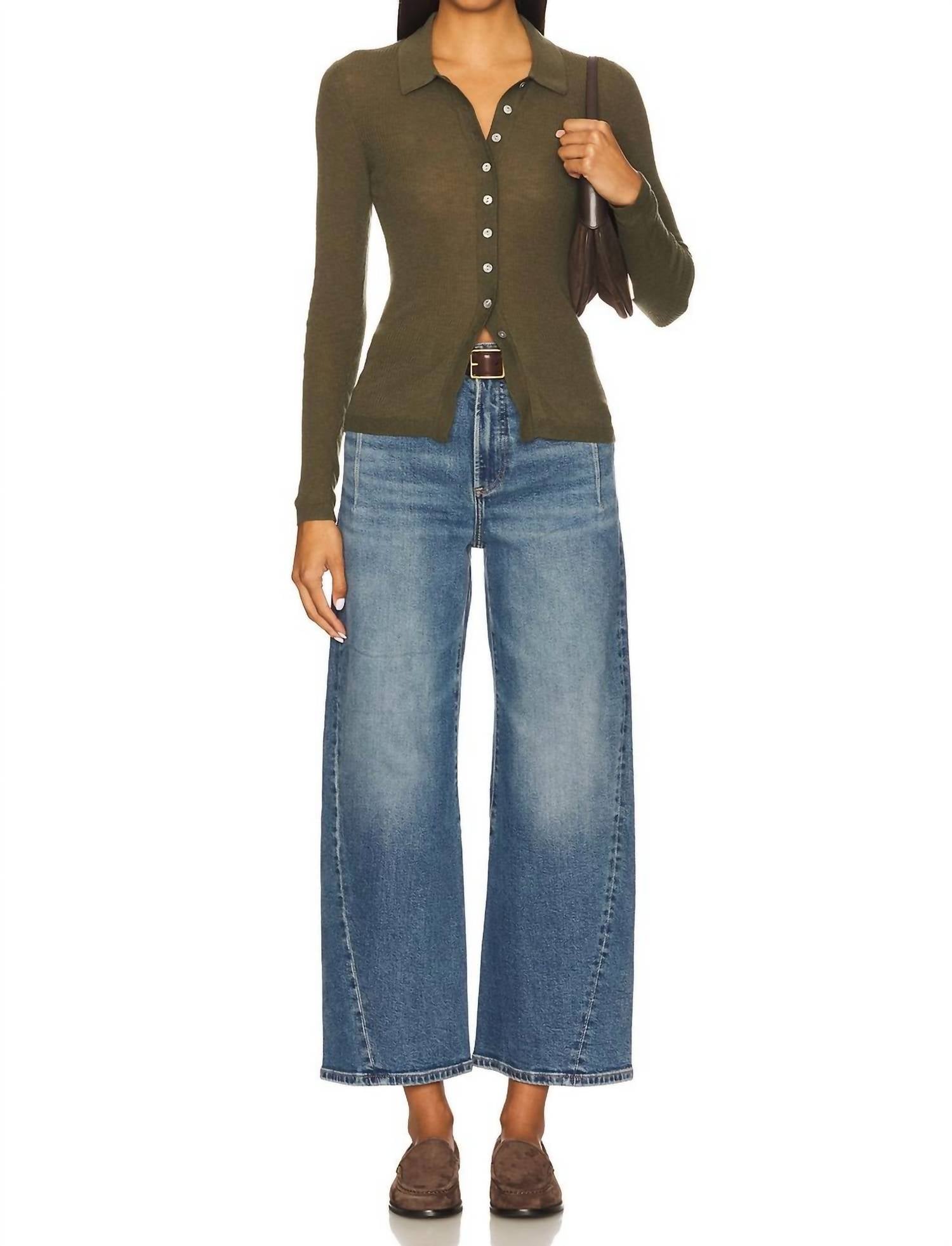 PISTOLA Korey Top in sequoia - women's long sleeve top - view 4