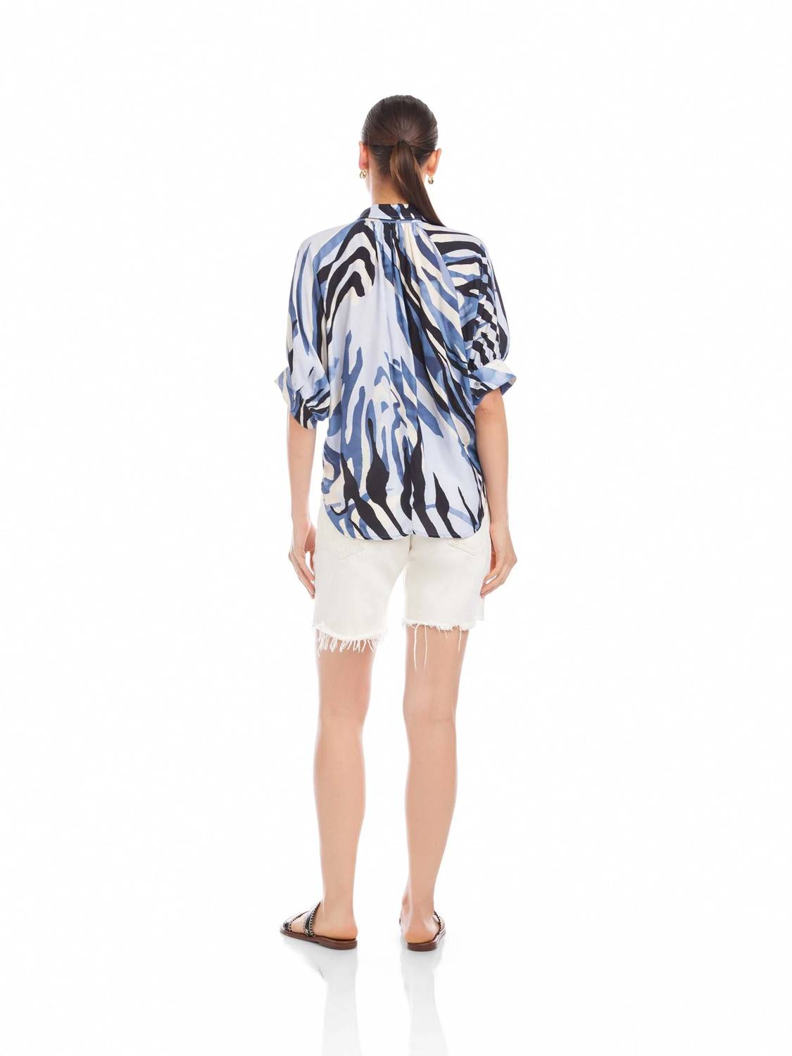 Fifteen Twenty - Yvette Blouson Sleeve Top