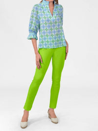 Gretchen Scott - Ruffleneck Tunic