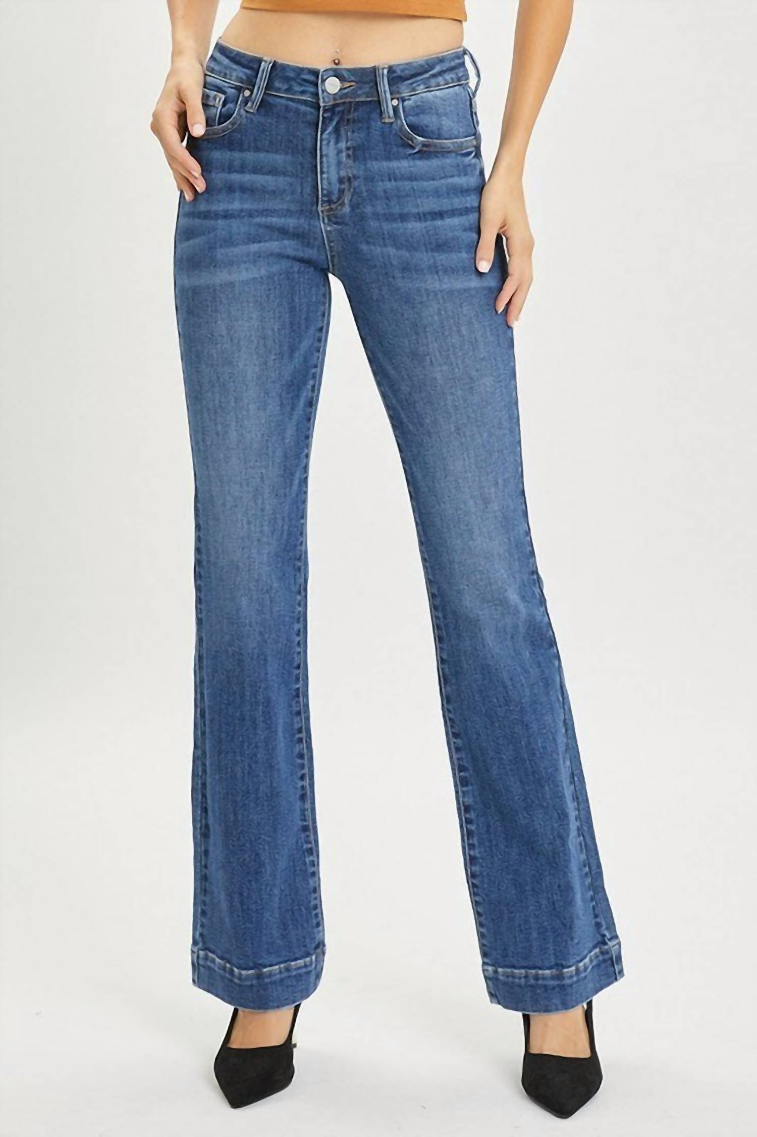 Risen - Dixon Mid-rise Bootcut Jeans