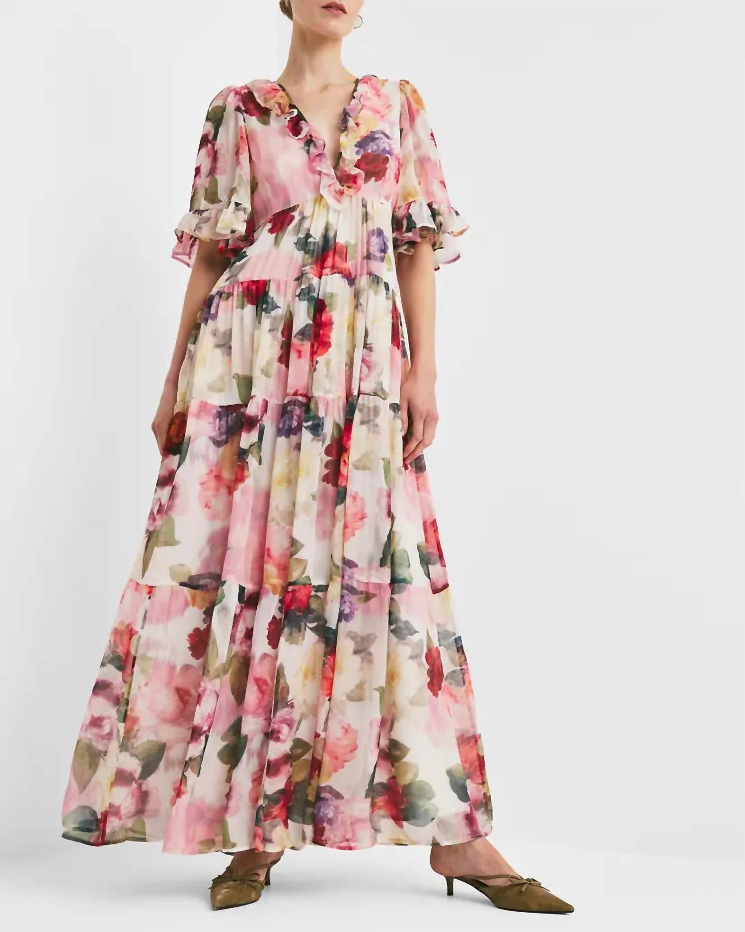 Bytimo - Organza Ruffle Dress
