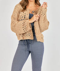 Sadie & Sage - Caudalie Handknit Cardigan