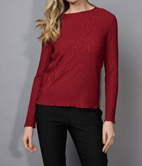 Picadilly - Pleated Leaf Top