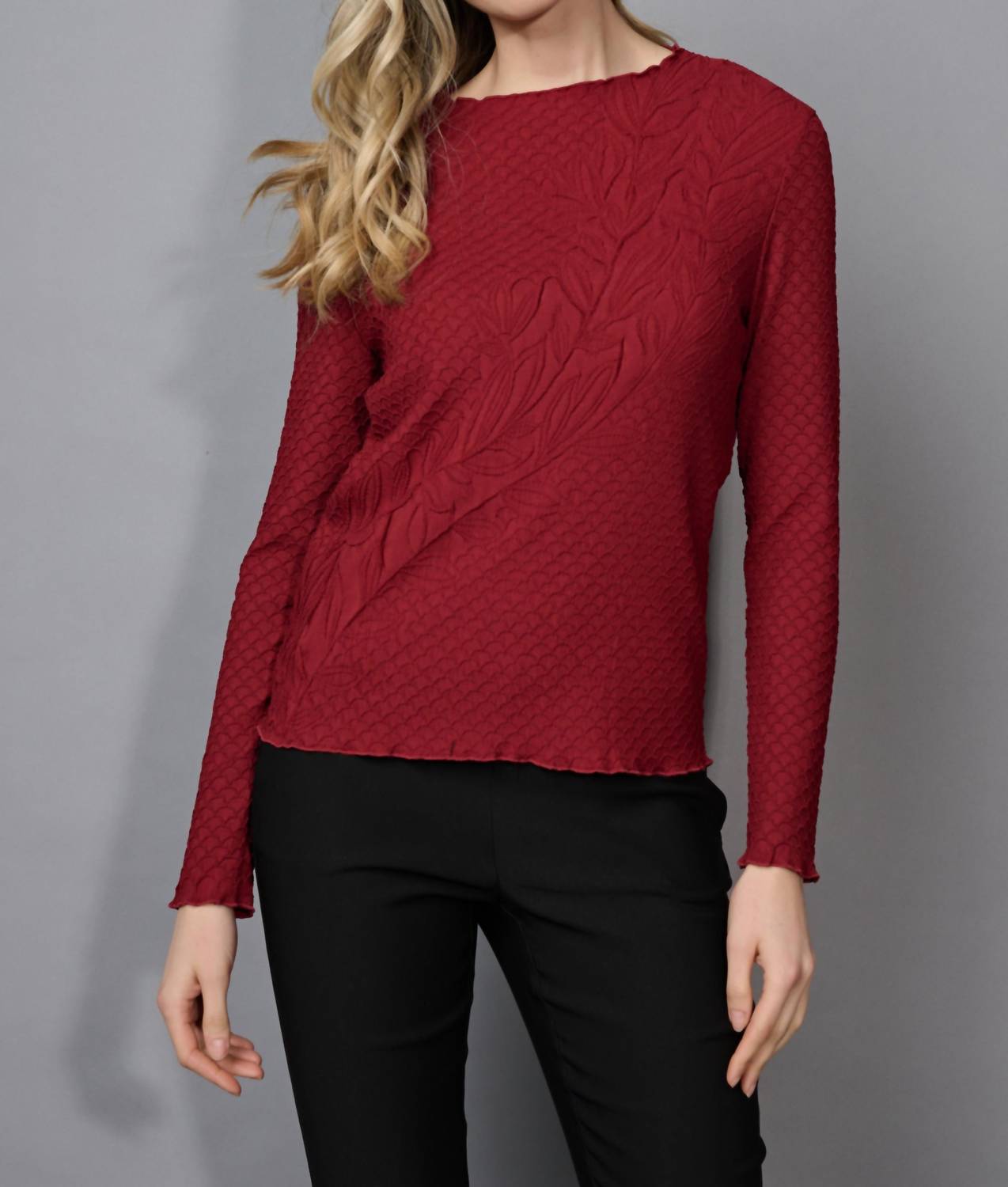 Picadilly - Pleated Leaf Top