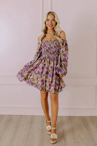 Entro - More To Say Smocked Dress