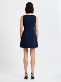 French Connection - Azra Twill Square Neck Dress