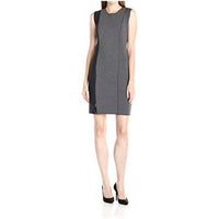 Women's Kinley Crew Neck Scuba Sleeveless Mini Dress