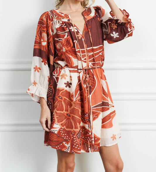 Ciebon - Christy Printed Mini Dress