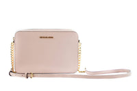 Michael Kors - Women's Jet Set Large East West Leather Crossbody Bag Handbag