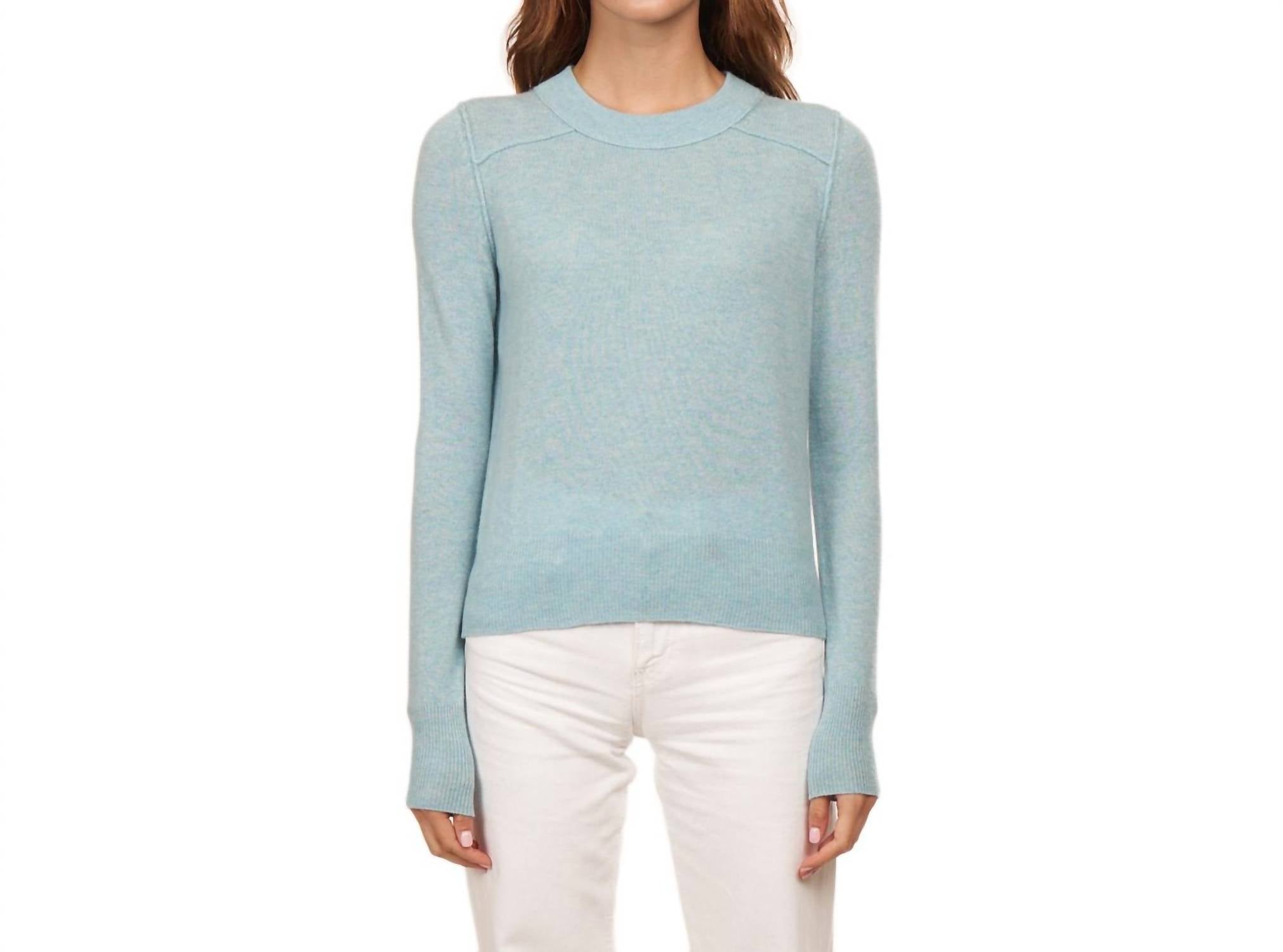 Autumn Cashmere - Women's Cropped Crew Sweater