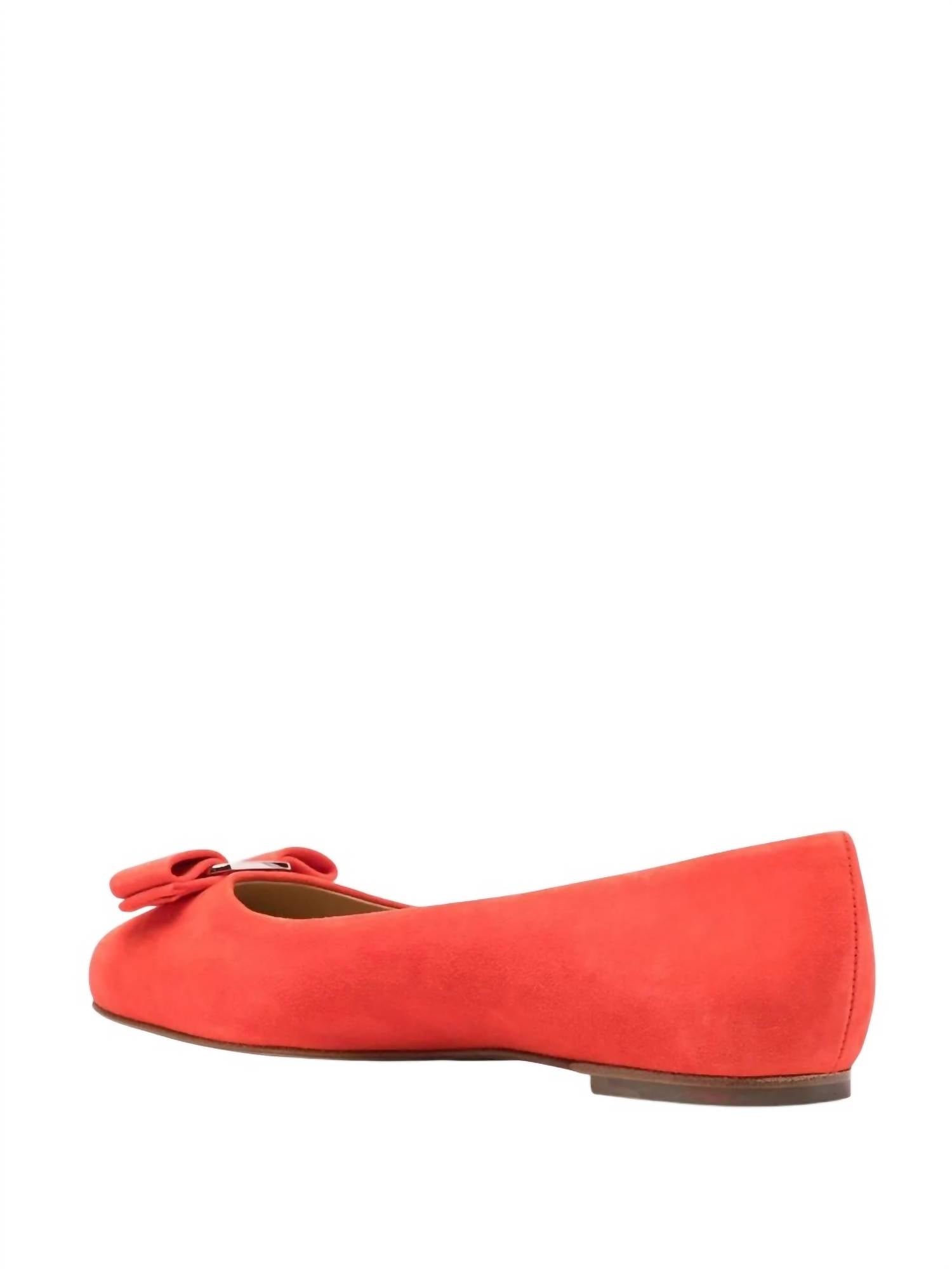 Salvatore Ferragamo - Women's Logo-plaque Ballerina Shoes