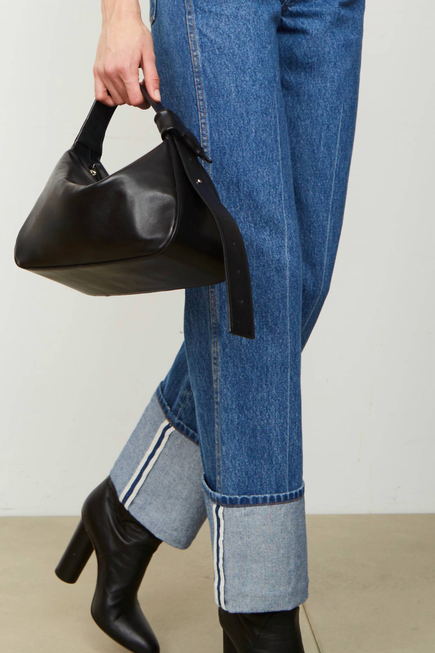 Brandon Maxwell - Alexa Wide Leg Denim Pants