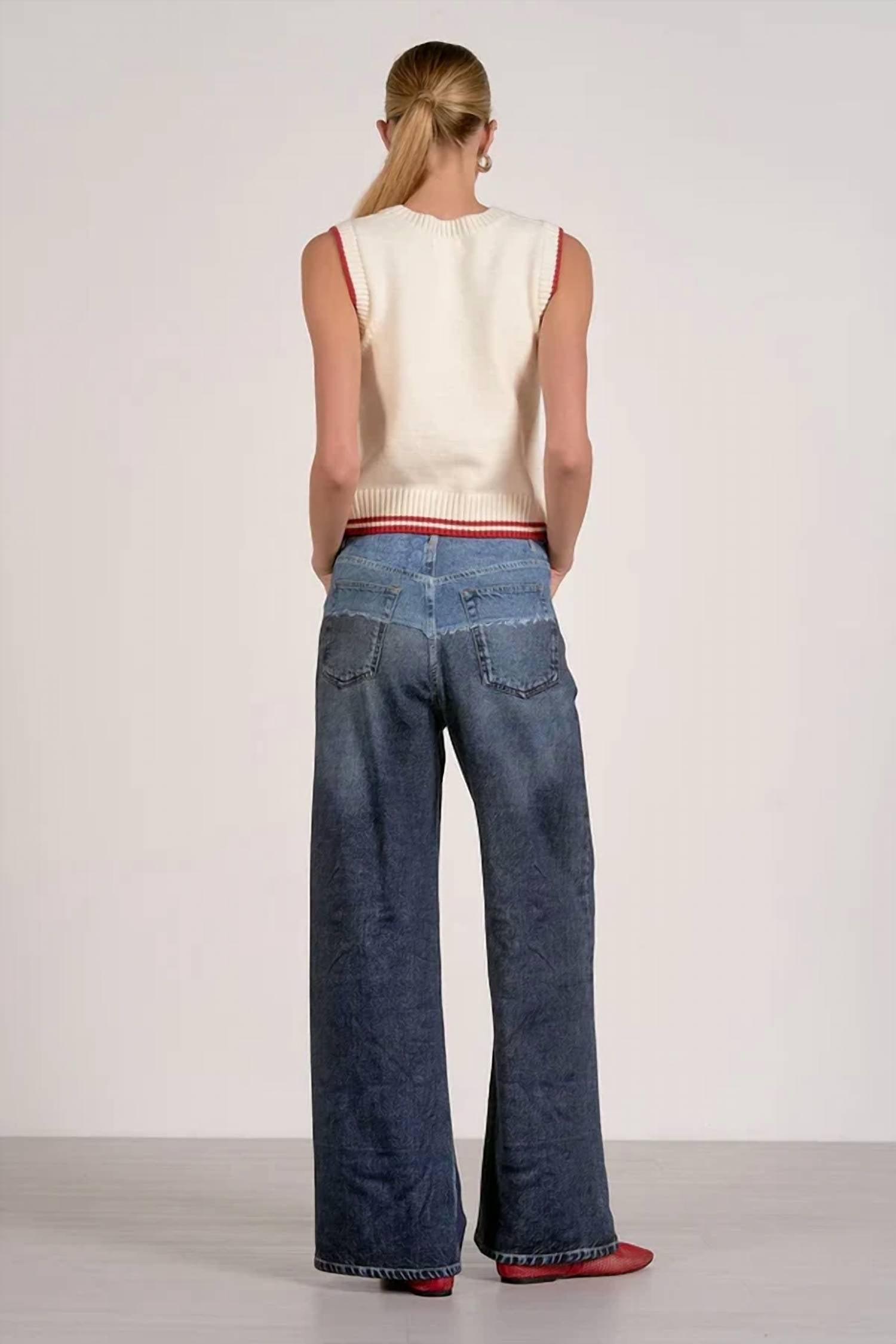 Elan - Chili Knit Sweater Tank