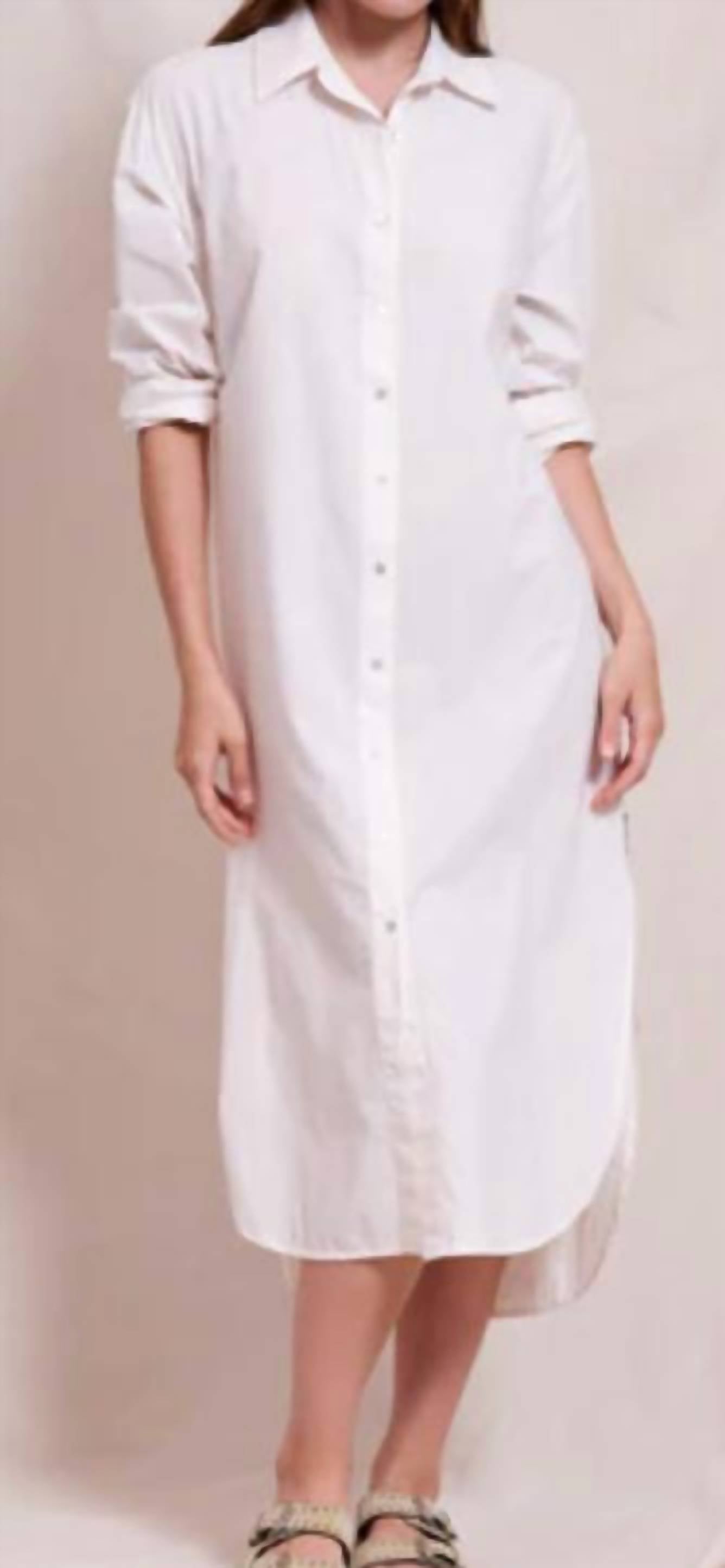 Sundry - Midi Easy Shirt Dress