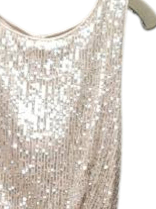 Frank Lyman - Women's 2 Piece Sequin Gown With Overskirt