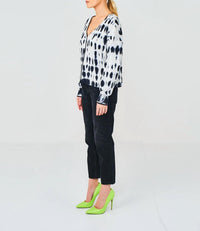 Brodie Cashmere - IMPULSE TIE-DYE CARDIGAN