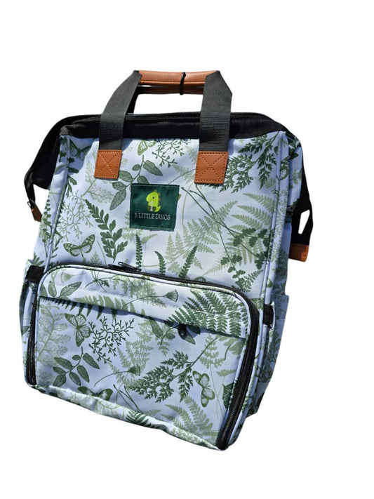 3 Little Dinos - Fern Diaper Backpack