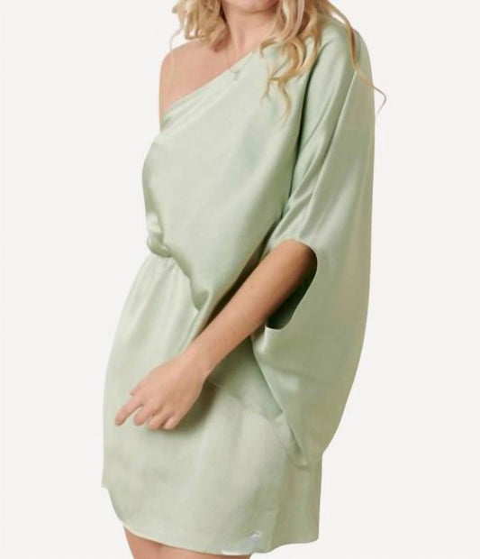 Mittoshop - Satin One Shoulder Dress