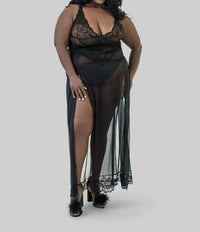 Oh La La Cheri - Valentine Sheer Gown - Plus
