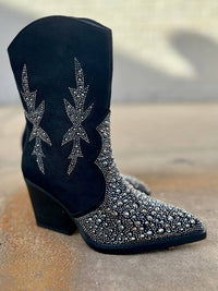 Very G - Women's Lux Rhinestone Booties