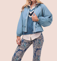 Spartina 449 - Celinne Puff Sleeve Windbreaker