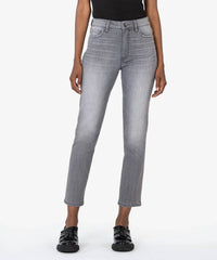 Kut From The Kloth - Women's Reese High Rise Fab Ab Ankle Straight Regular Hem