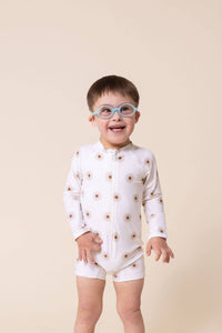 Roco Swim - Boy's Zip Up Rashguard