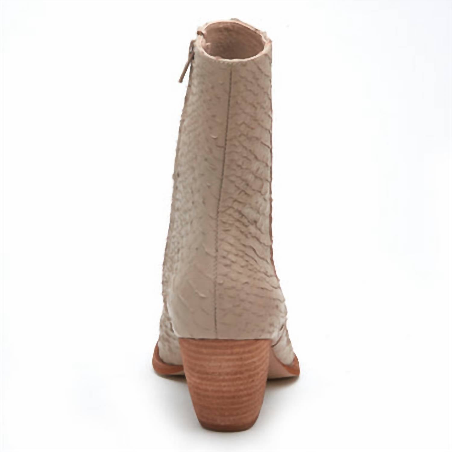 Matisse - Women's Caty Snakeskin Ankle Boots