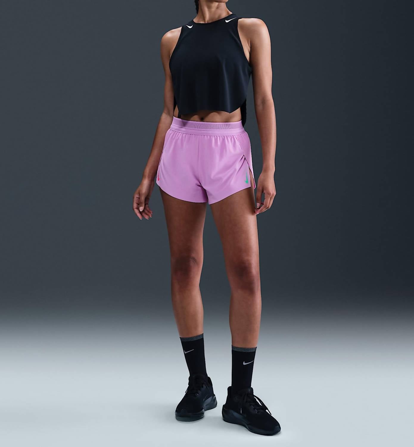 Nike - Aeroswift Dri-fit Adv Mid-rise Brief-lined 3" Running Shorts