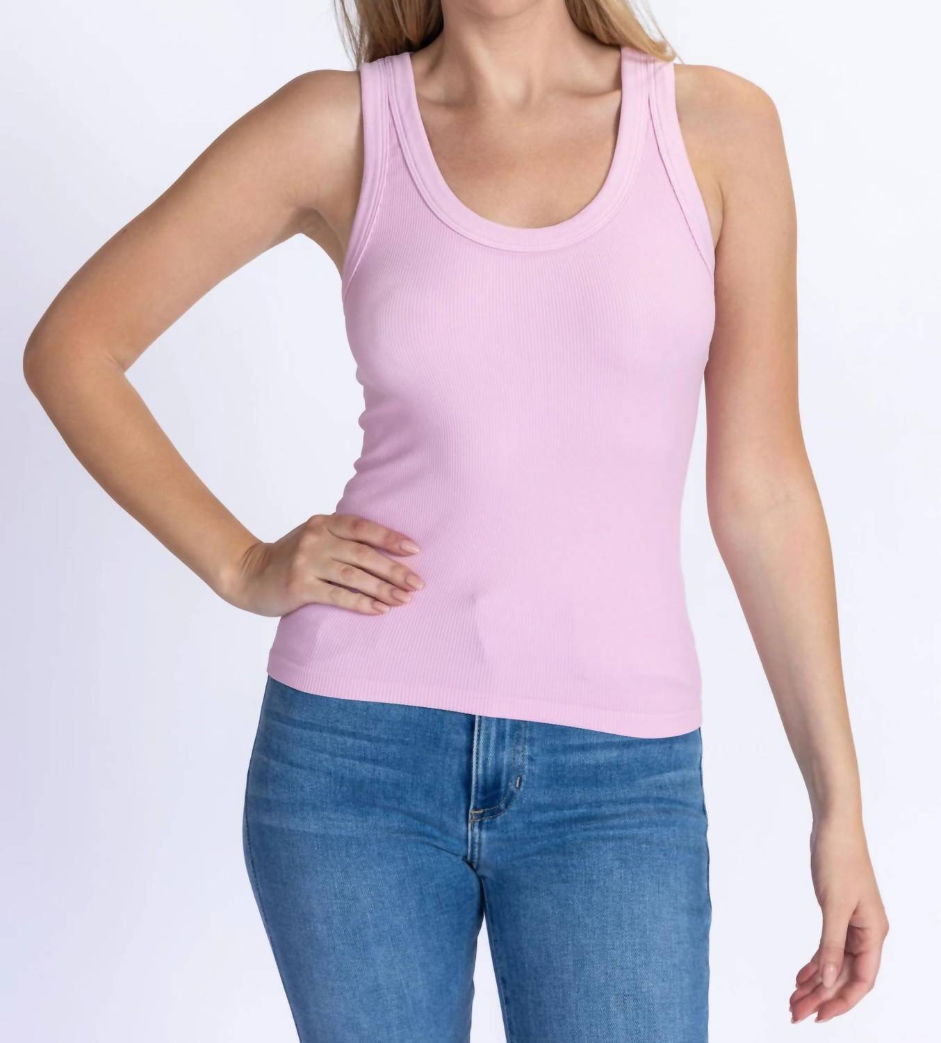 Nikibiki - Reversible Ribbed Tank Top