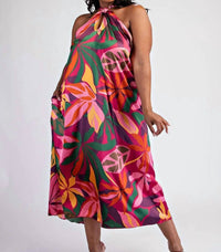 Giti Wholesale - Halter High Low Dress - PLUS