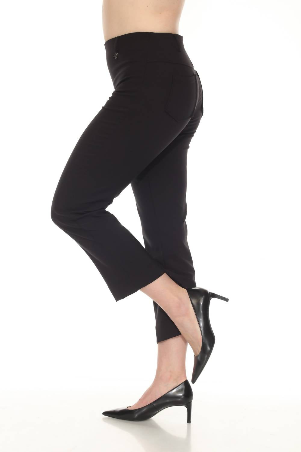Joseph Ribkoff - Luxe Twill Pull On Straight Ankle Pants