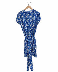 Bella Tu - Women's Patterned Short Sleeve Dress
