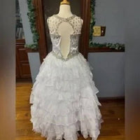 Little Rosie - Girl's Long National Pageant Dress
