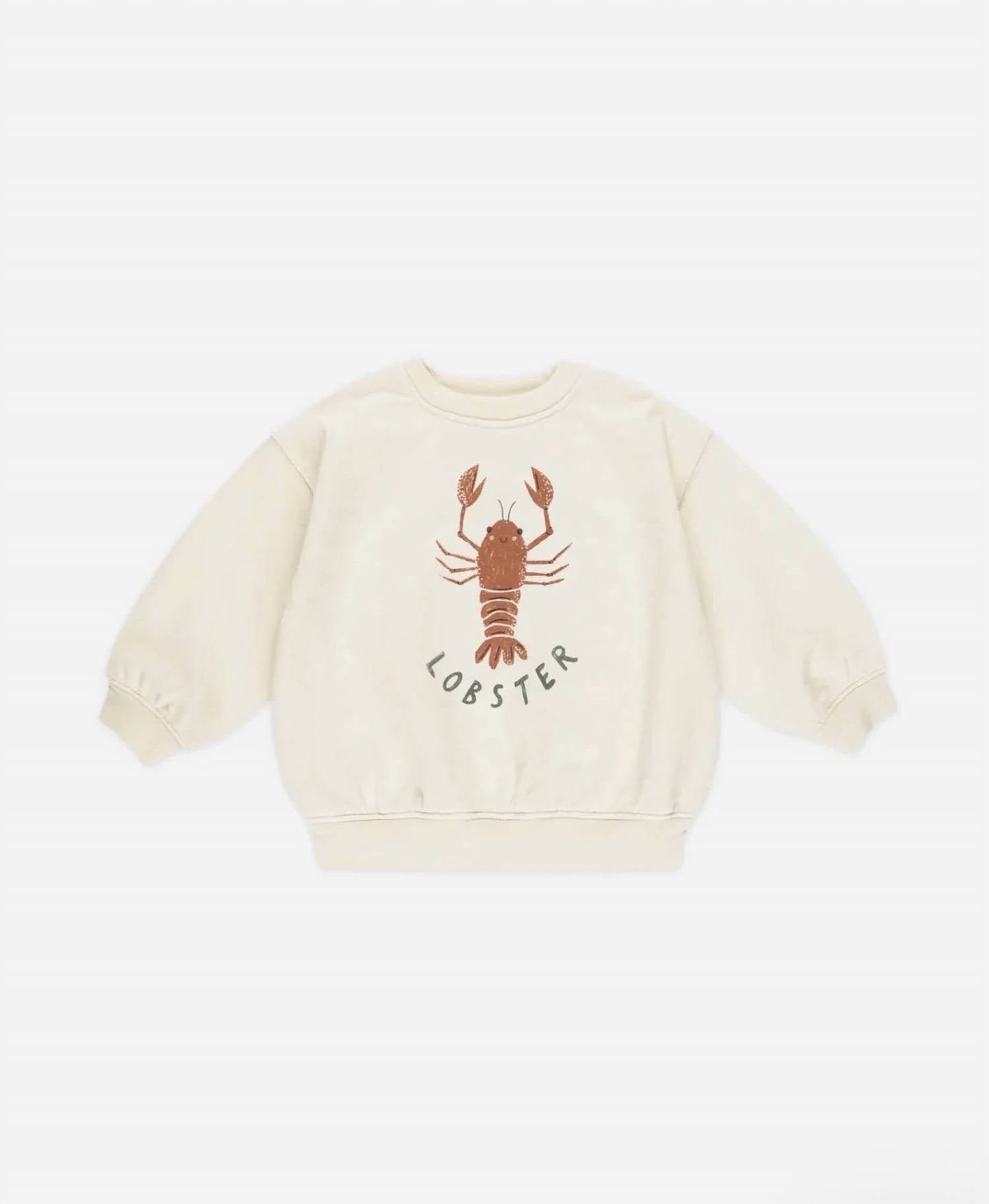Rylee + Cru - Kids Lobster Long Sleeve Sweatshirt