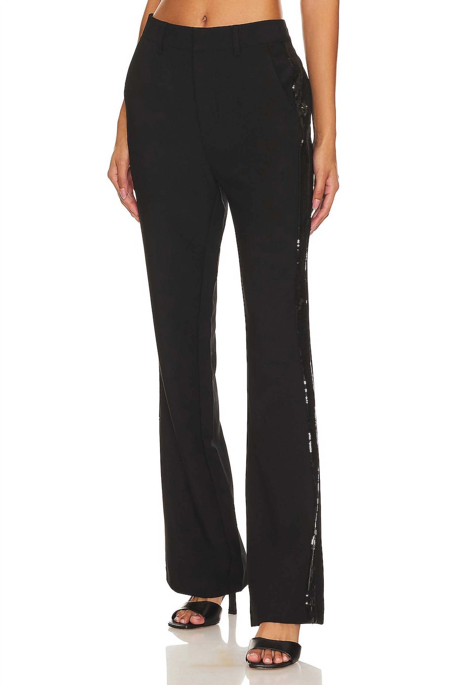 STEVE MADDEN Wavelry Dress Pant in black - women's pants