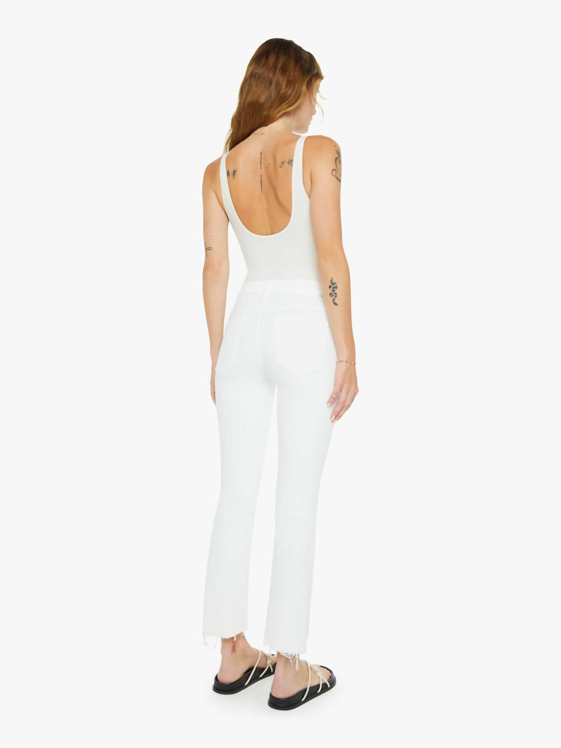 Mother - Insider Crop Step Fray Jeans