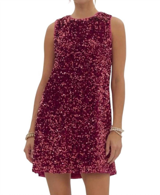 Entro - Sequin Mini Dress