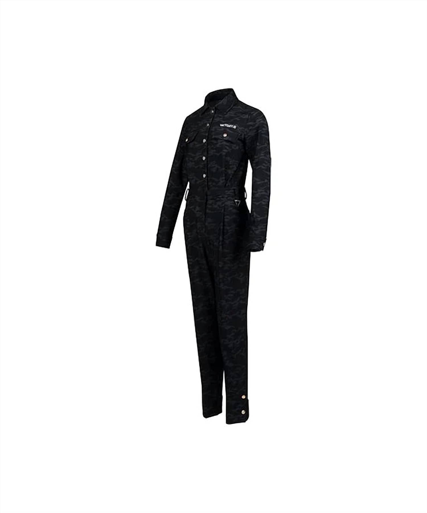 Victory.G - Stretch Camo Jumpsuit