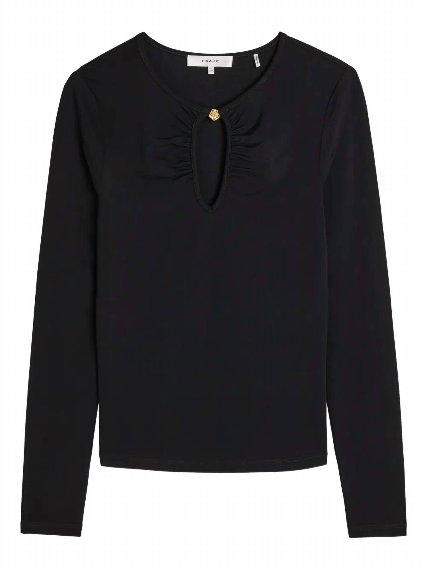 Frame - Keyhole Top