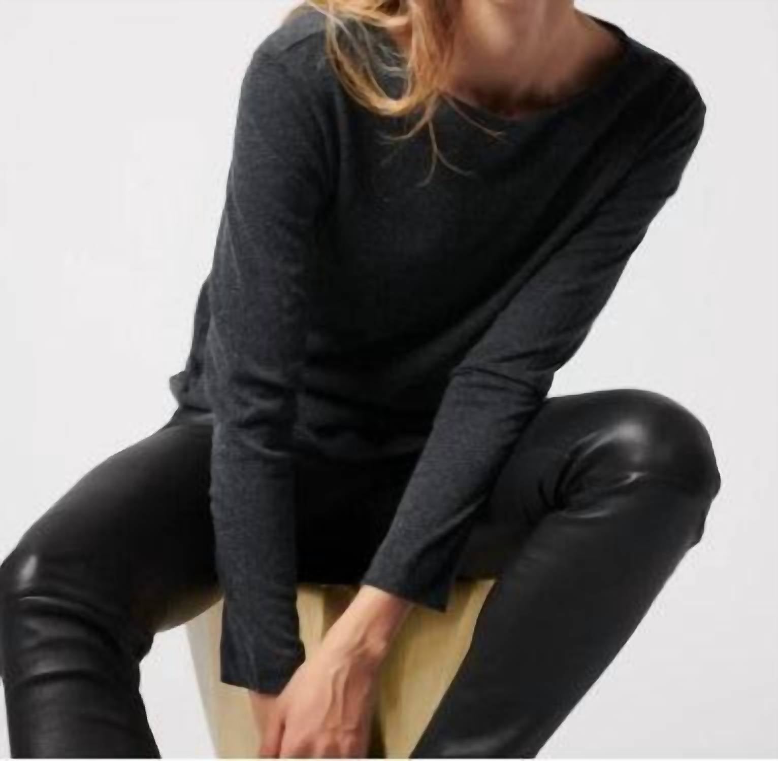 Majestic Filatures - Cotton Cash Long Sleeve Crew