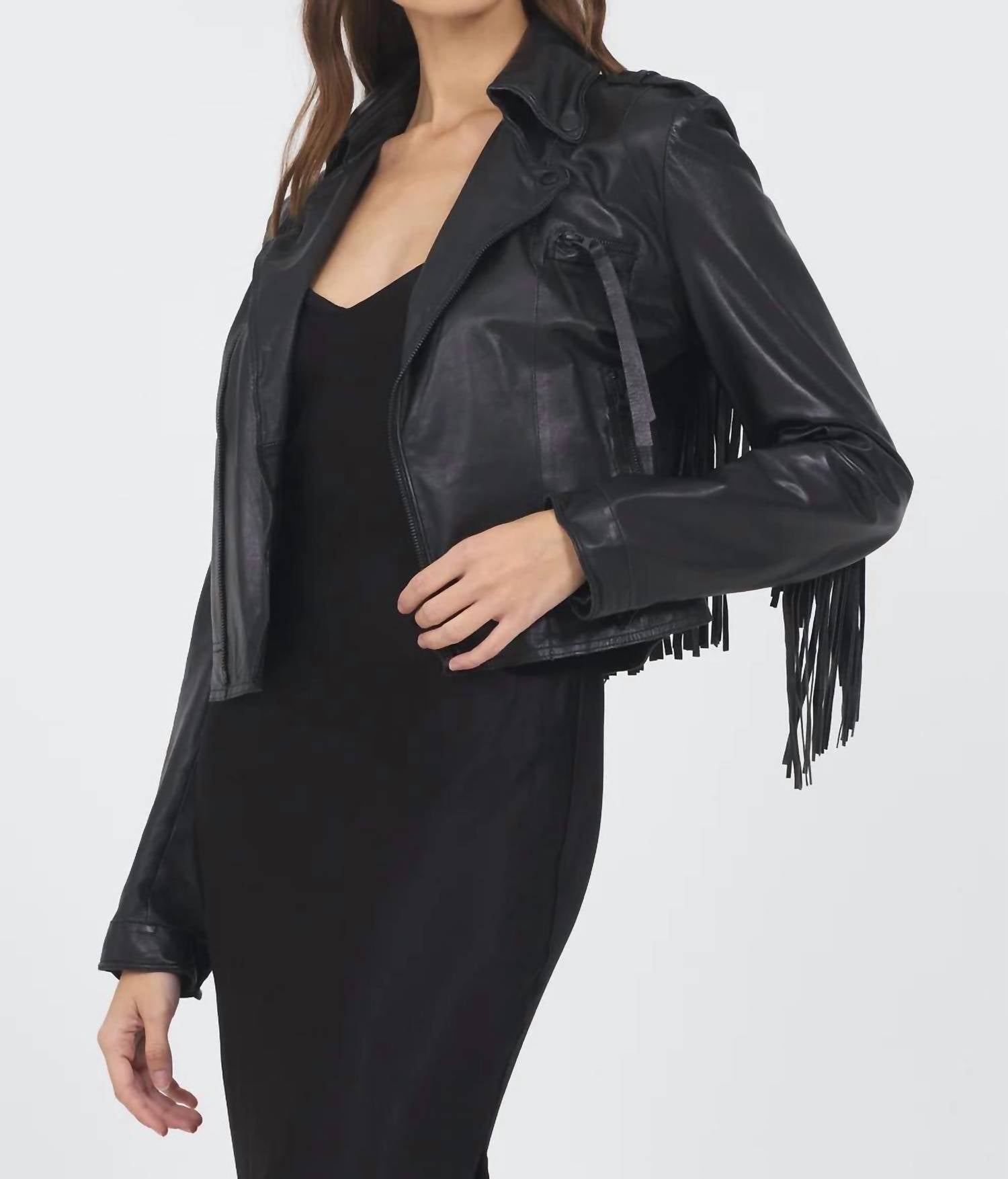 Jakett - Tina Washed Leather Jacket